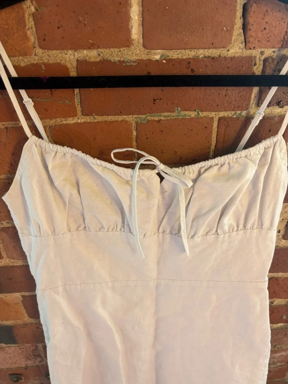 Aritzia Sunday Best White Mini Dress - Picture 4 of 9